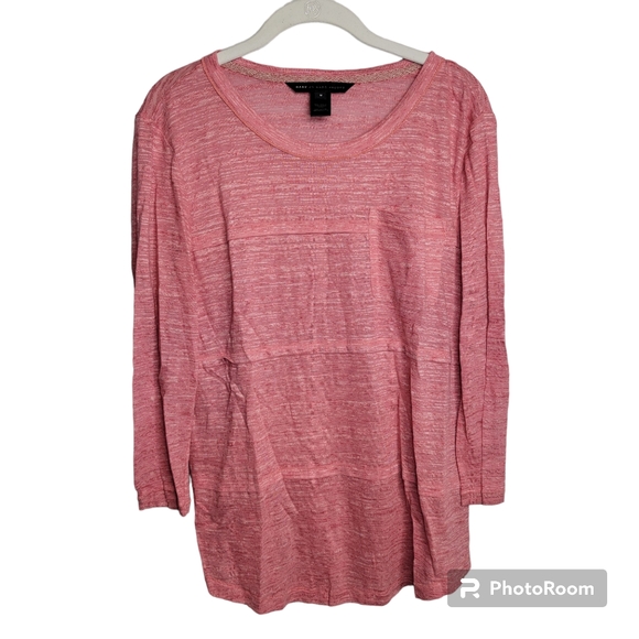 Marc Jacobs M Heathered Pink Blouse - Picture 1 of 2